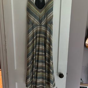 Prana (M) Saxon dress stellar solei stripe (discontinued colorway)